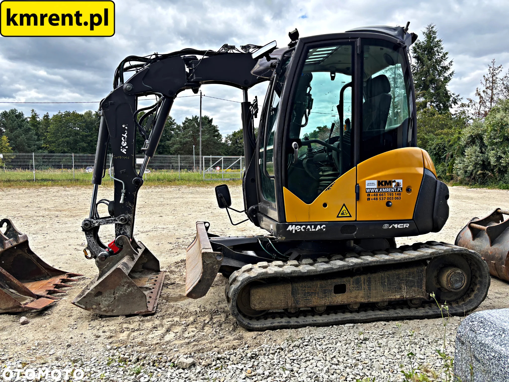 Mecalac 6 MCR MINI KOPARKA 2018r. | JCB 8035 VOLVO ECR 48 25 CAT 308 KUB - 13