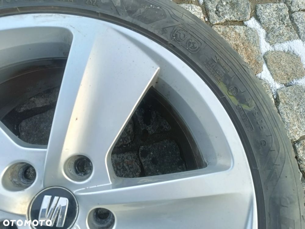 Felgi Aluminiowe 17 Seat Leon 5x112 7,5Jx17 H2 ET51 Skoda VW Audi 5F0601025B - 26