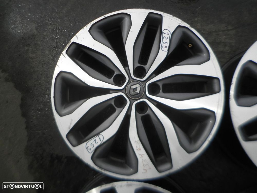 Jogo De Jantes Jgjant1259 RENAULT TALISMAN 2020 2.0 BLUE DCI 200CV 4P CINZA ET46 7.5X18 5X114.5 65.8MM - 4