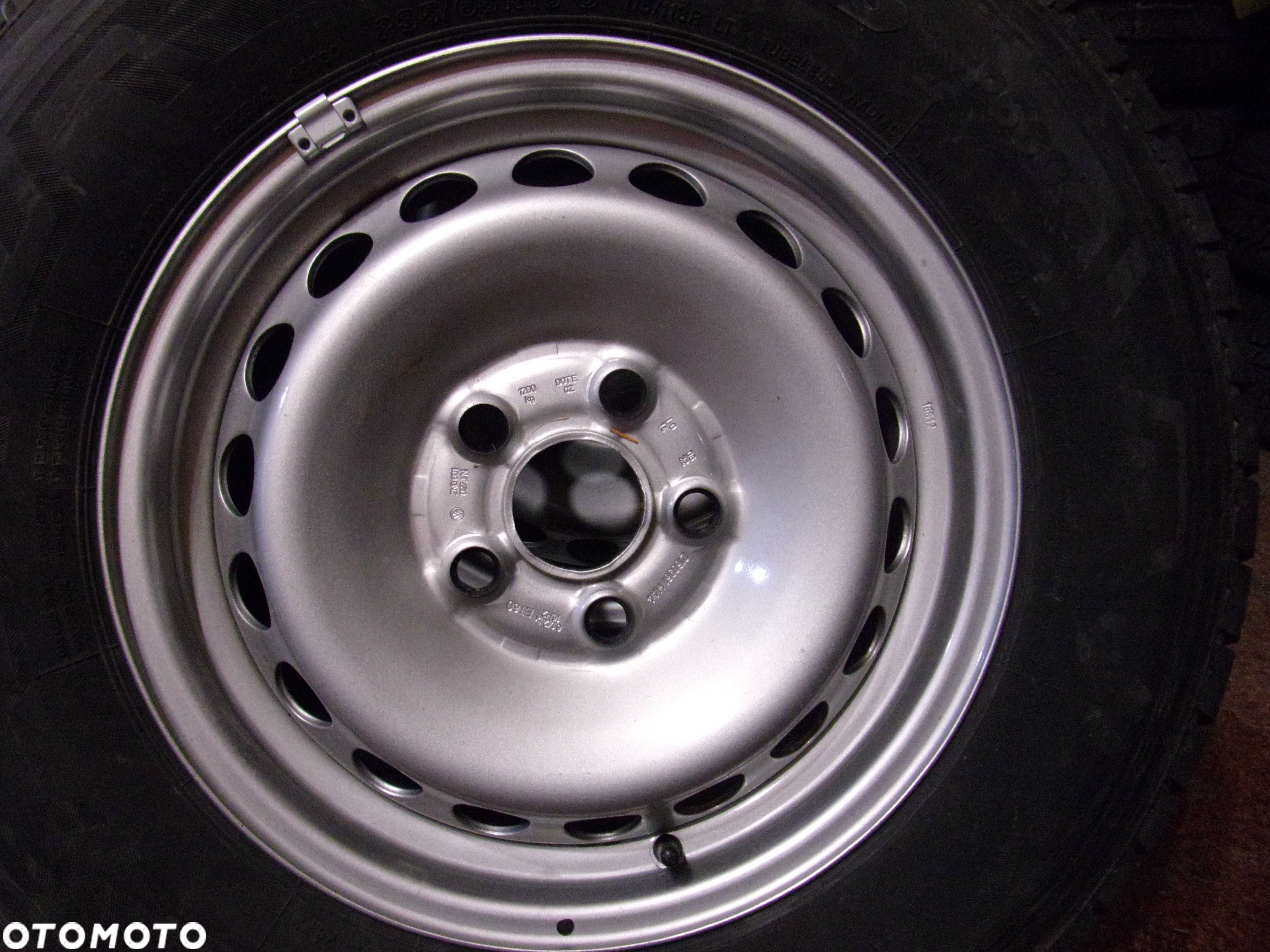 Nowe koła stalowe  letnie VW Crafter 5x120 235/65/16c 22r. - 5