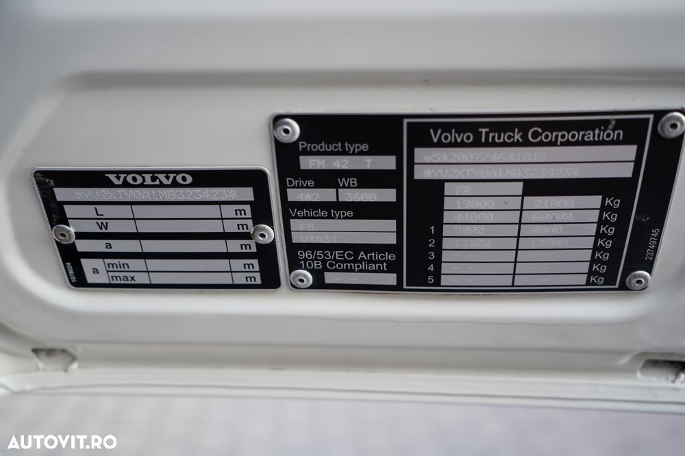 Volvo FM 460 / RETARDER / CABINĂ JOSĂ / I-SHIFT / EURO 6 - 40