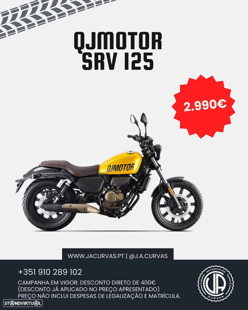 QJ Motor SRV 125 (CAMPANHA EM VIGOR) - 1