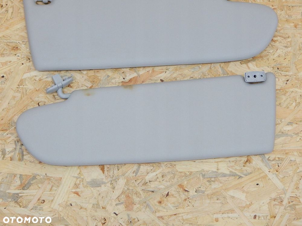 vw t5 daszek osłona słonecznik prawy lewy komplet - 6