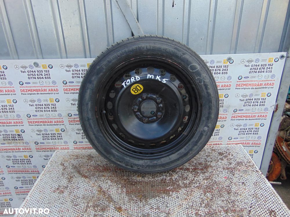 Roata rezerva Ford Mondeo Slim MK5 R16 roata rezerva slim mondeo mk5 - 1