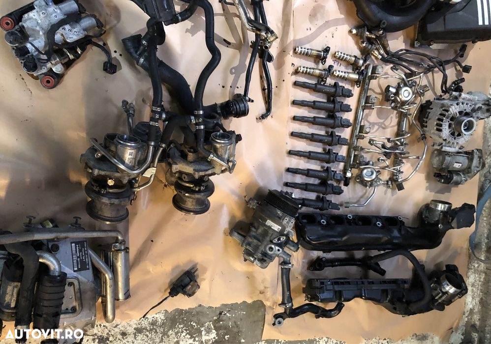 Pompa servodirectie hidraulica tandem Dinamic drive bmw 750i n63 408 Hp benzină turbina turbine - 2