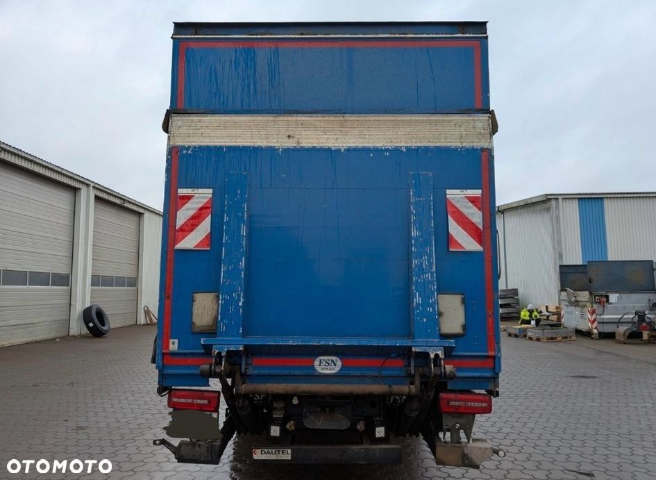 MAN TGM 15.290 / FIRANKA / WINDA / 18 EUROPALET / EURO 6 / NISKI PRZEBIEG / SYPIALKA / AUTOMAT - 4