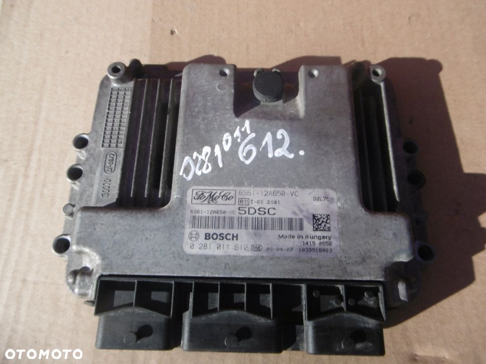 sterownik Komputer Ford 0281011612 6S61-12A650-RC - 1
