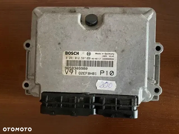 STEROWNIK KOMPUTER SILNIKA JUMPER BOXER DUCATO 9658309980 0281012597