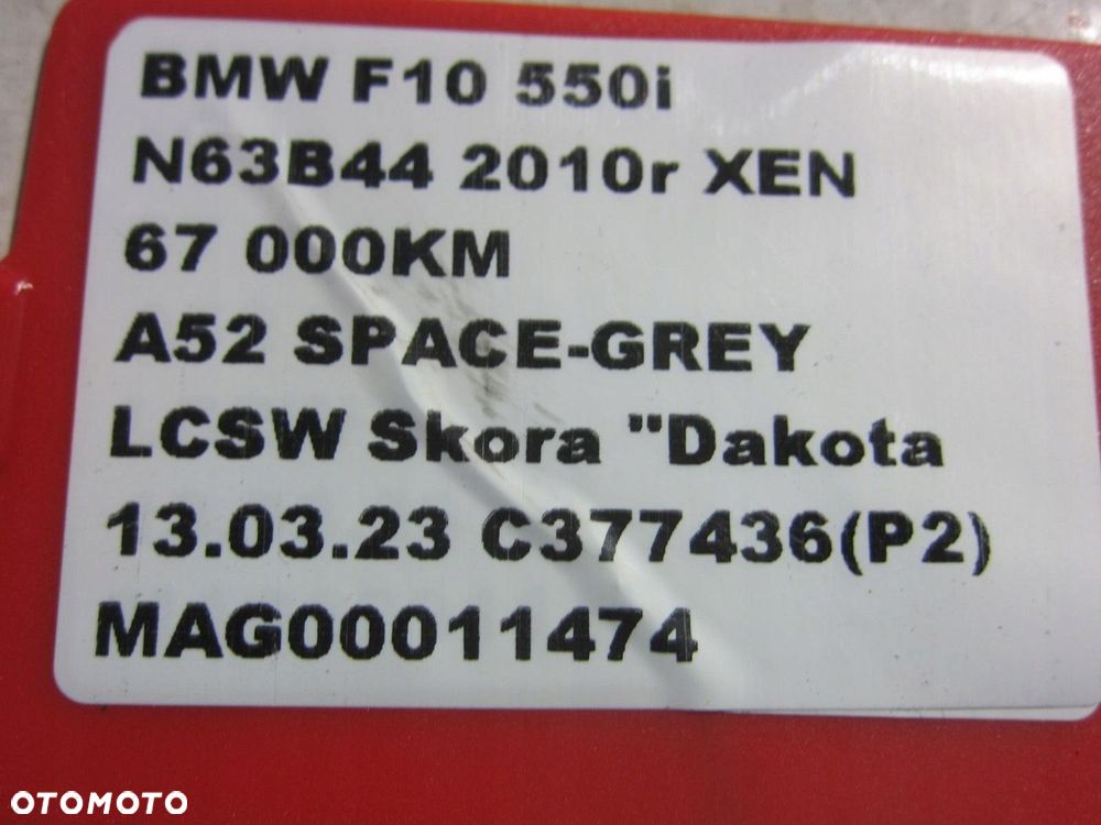 BMW F10 F01 N63 PRZEWODY POMPY WSPOMAGANIA 6853947 - 10