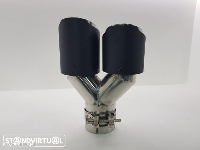 Ponteira de Escape Look Akrapovic Dupla - 2