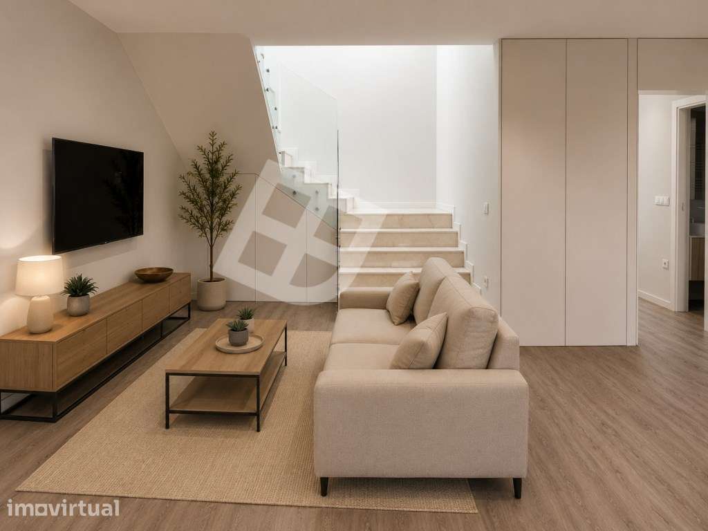 Apartamento T3+1 Duplex na Praia da Barra | Vista Mar, Terraço Excl... - Grande imagem: 4/12