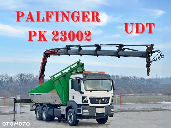 MAN TGS 33.480 * WYWROTKA 5,70 m * PK 23002 + PILOT * 6x4 - 1