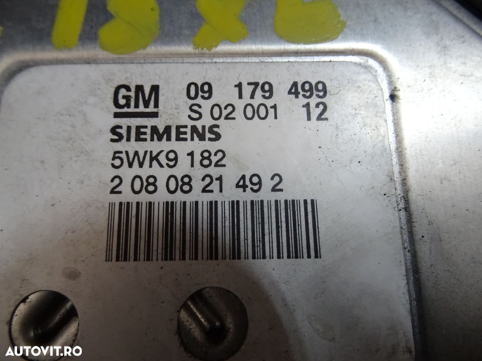 Calculator motor Opel Vectra C 1.8 benizna Z18XE - 2