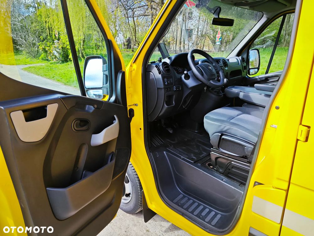 Renault MASTER SERWISOWANY L3H2, DOCA, 7os, BLIŹNIAK, KAMERA,  SKRZYNIA, ORYGINAŁ, HAK 3,5T, KLIMA, WEBASTO, 106TYŚ KM, 145KONI - 17