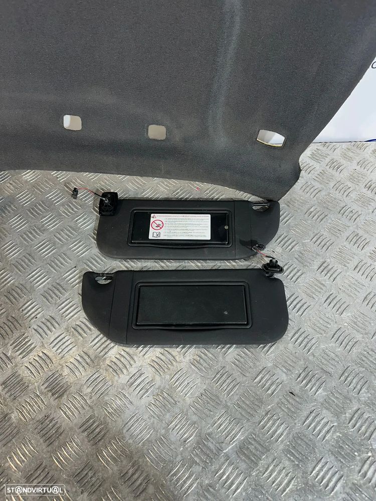 .Conjunto Interior Tecto Cúpula Preto Original Citroen DS3 2009 - 2019 - 5