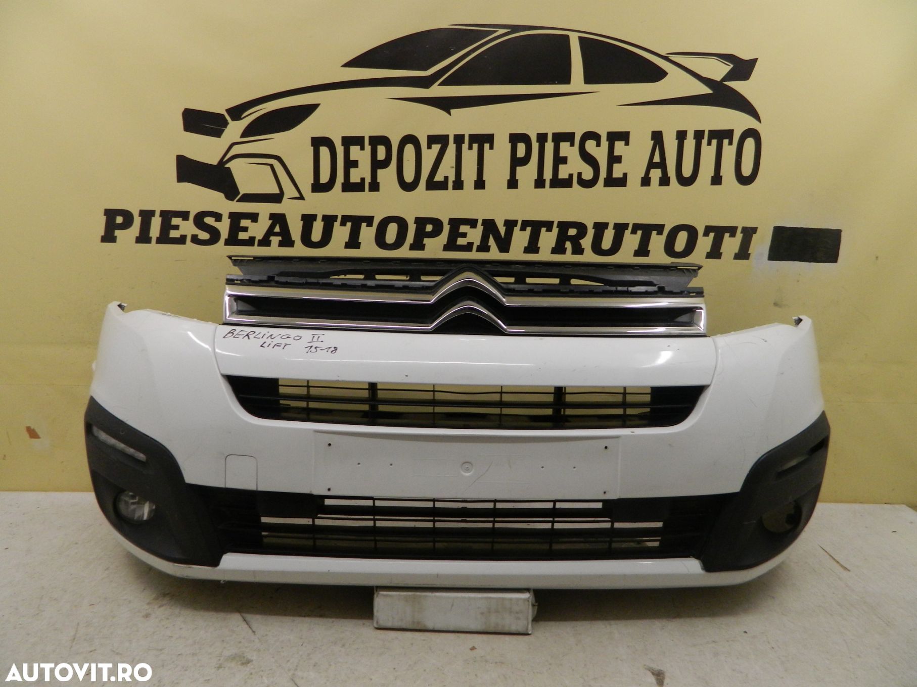 Bara fata Peugeot Partner / Citroen Berlingo facelift, 2015, 2016, 2017, 2018, cod origine 98109232. - 1