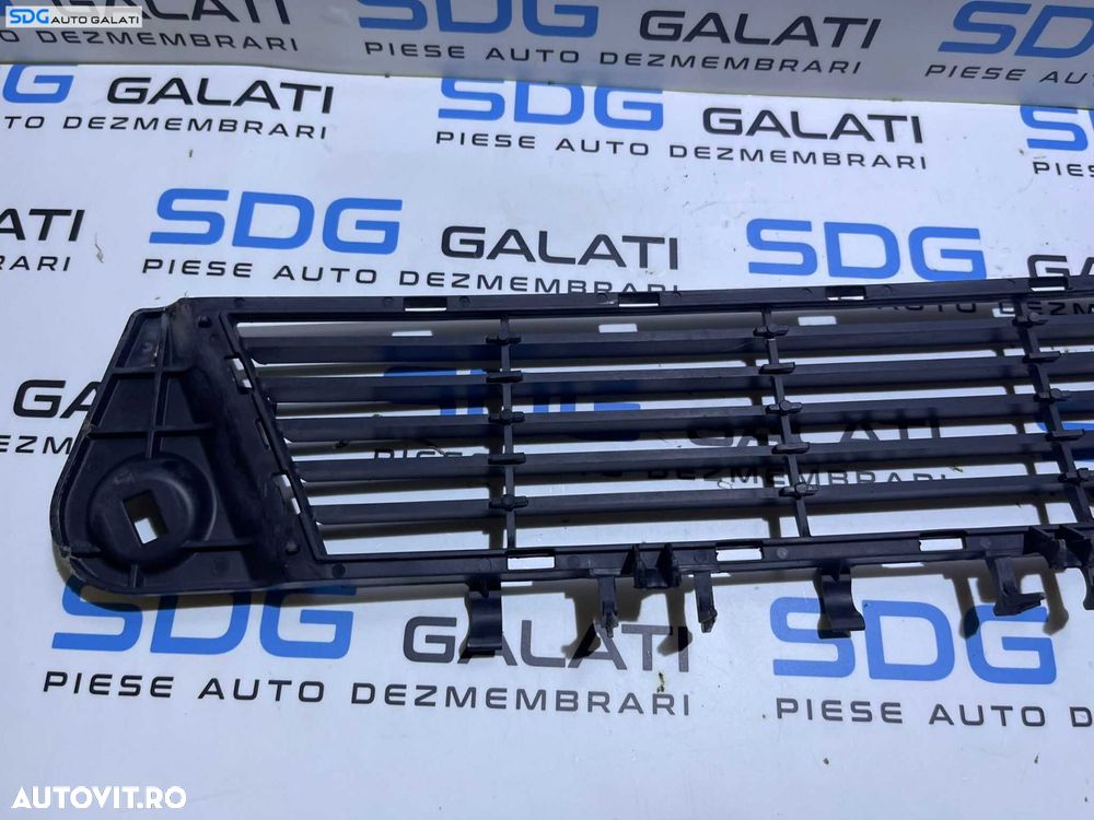 Grila Ornament Central Inferior Spoiler Bara Fata Opel Vectra C Non Facelift 2002 - 2005 Cod 09186126 0551004542 [V0183] - 6