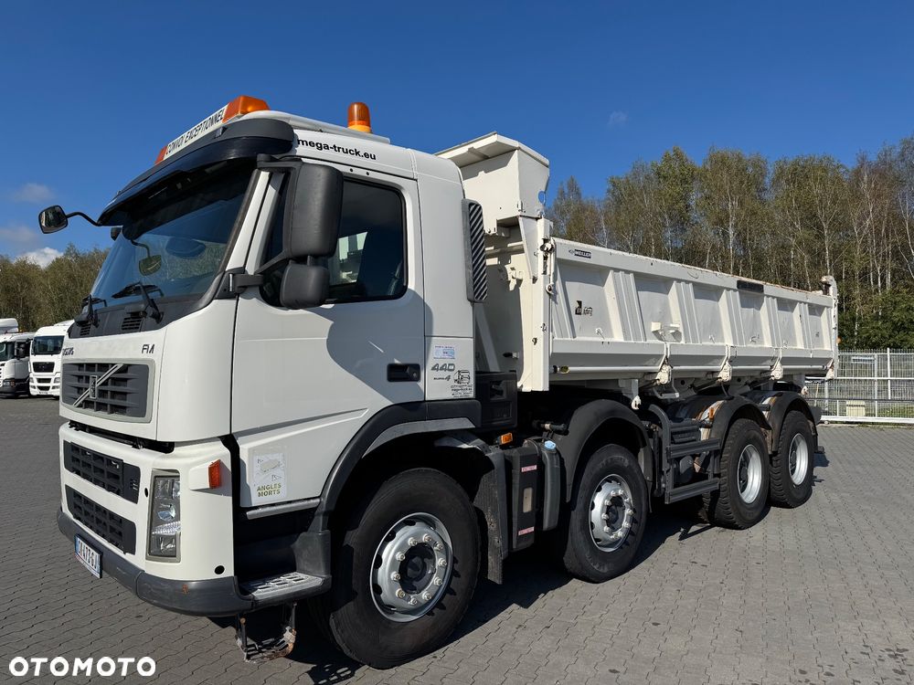 Volvo FM 440 8x4 MEILLER HYDROBURTA ładne i zadbane - 1
