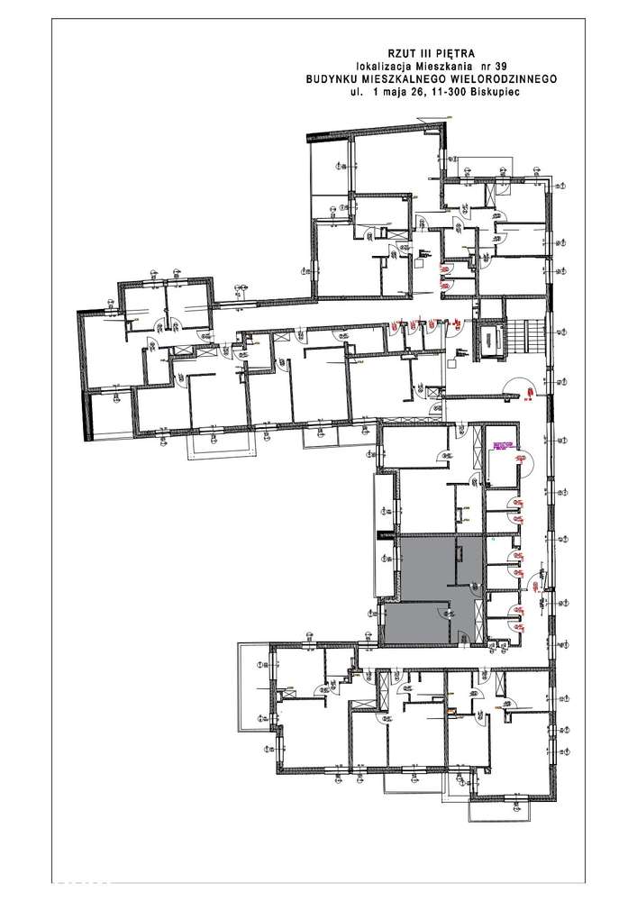 Mieszkanie Nr 39 - Piętro III - 48,82m2 - Pełny obrazek: 2/11