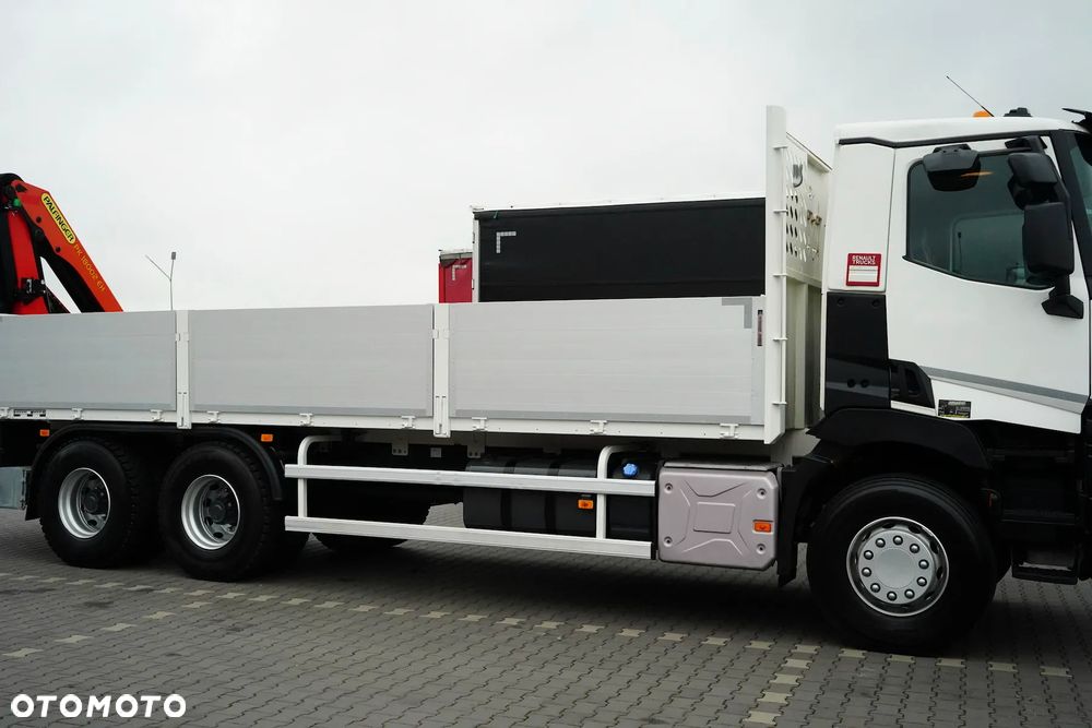 Renault C 380 / 6 X 4 / SKRZYNIOWY + HDS / PALFINGER PK 18002 / PILOT / ROTATOR - 16