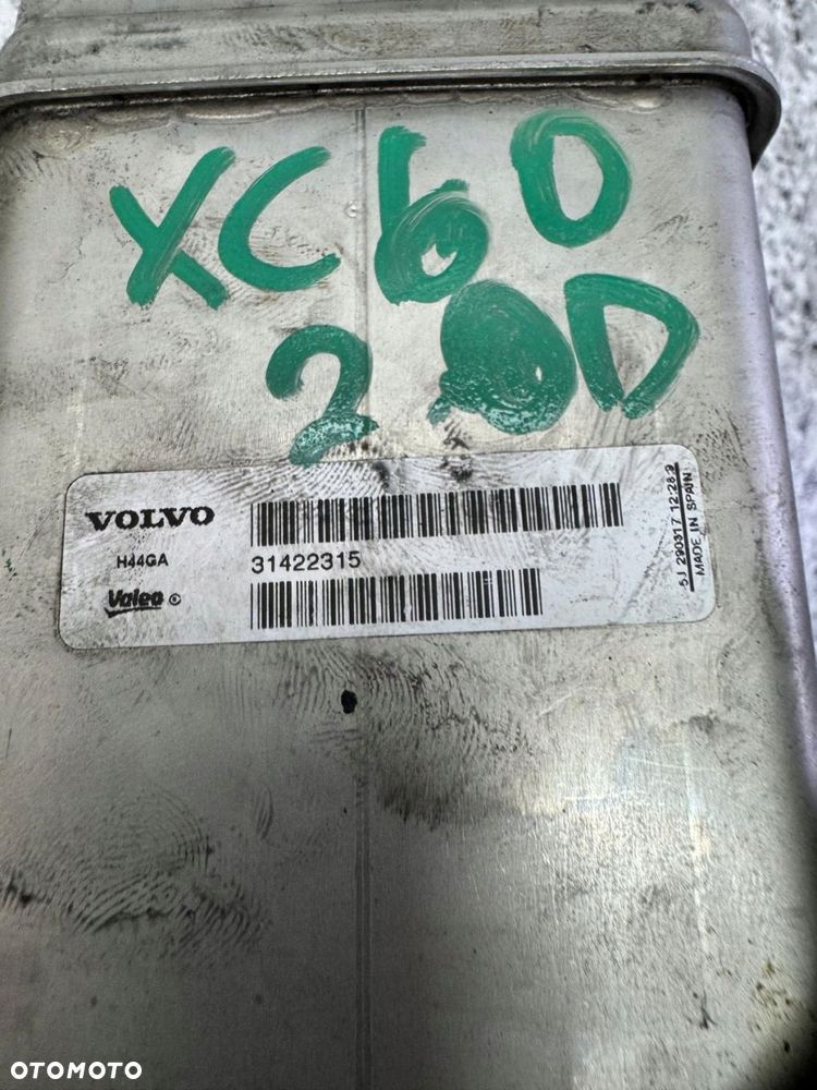 chłodniczka spalin egr volvo s60 ii xc60 w-wa 2.0 d 31422315 - 2