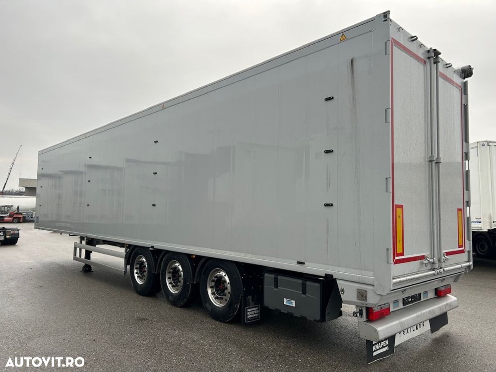 Knapen Trailers Walking Floor, 7894 kg, Sasiu Al, axa liftanta, podea 10mm, Factura externa - 7