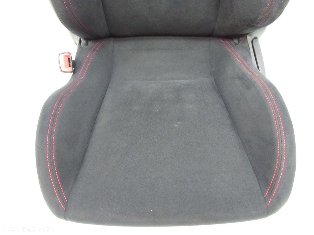 SUBARU BRZ TOYOTA GT86 12-21 FOTEL SIEDZENIE LEWY PRZOD KIEROWCY SKORA ALCANTARA PODGRZEWANY - 4
