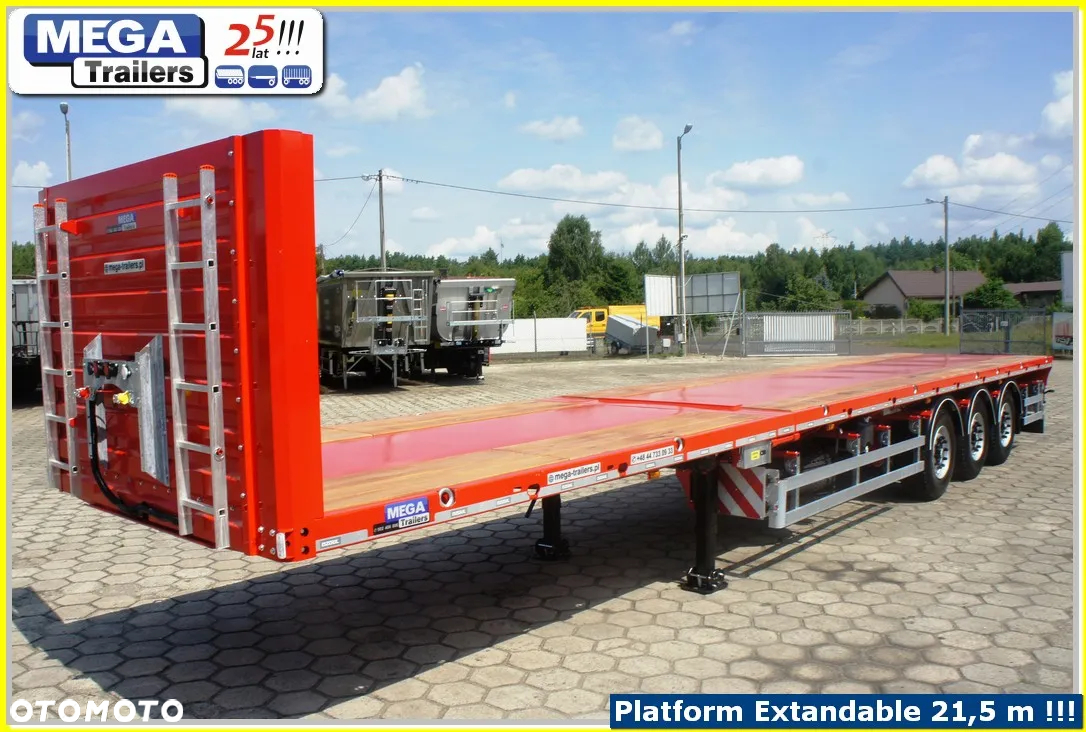 Inny TELEMEGA wysuw 7.50 m, 3 osie, ADR EX3- MEGA Trailers!! - 15