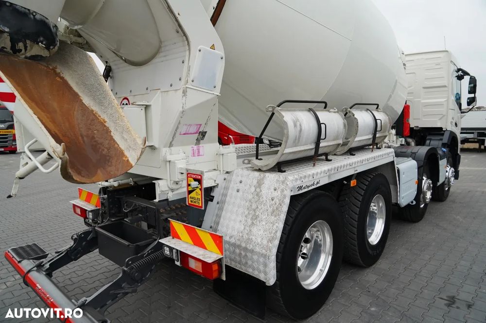 Volvo VOLVO FMX 460 / 8x4 / 9m3 BETONIERĂ / SCHWING STETTER / 9 M3 / I-SHIFT / JANTE DIN ALIAJ / EURO 6 - ANUL DE PRODUCȚIE: 2022 DATA ÎNMATRICULĂRII: 17.01.2022 VIN: YV2XTYOG1NB364494 KILOMETRAJ: 118.000 KM - EURO 6 AER CONDIȚIONAT CUTIE DE VITEZE ȘI SCHI - 14