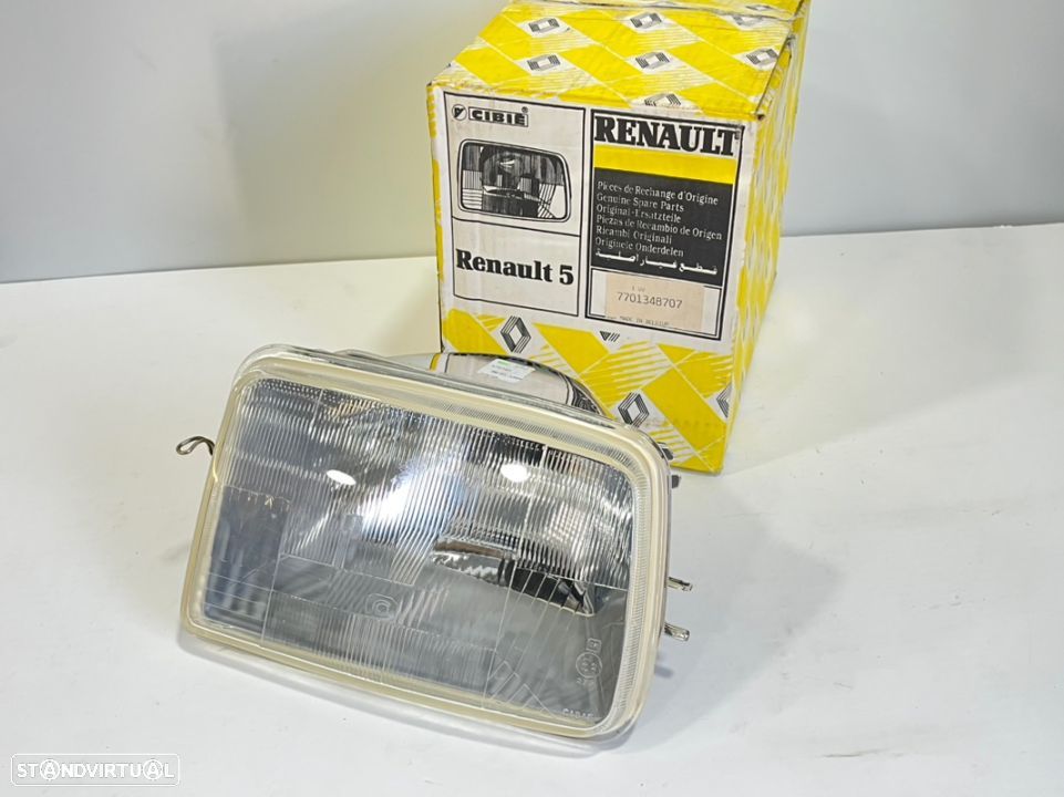 Farol Otica Esq Renault 5  Nova Original 7701348707 - 1