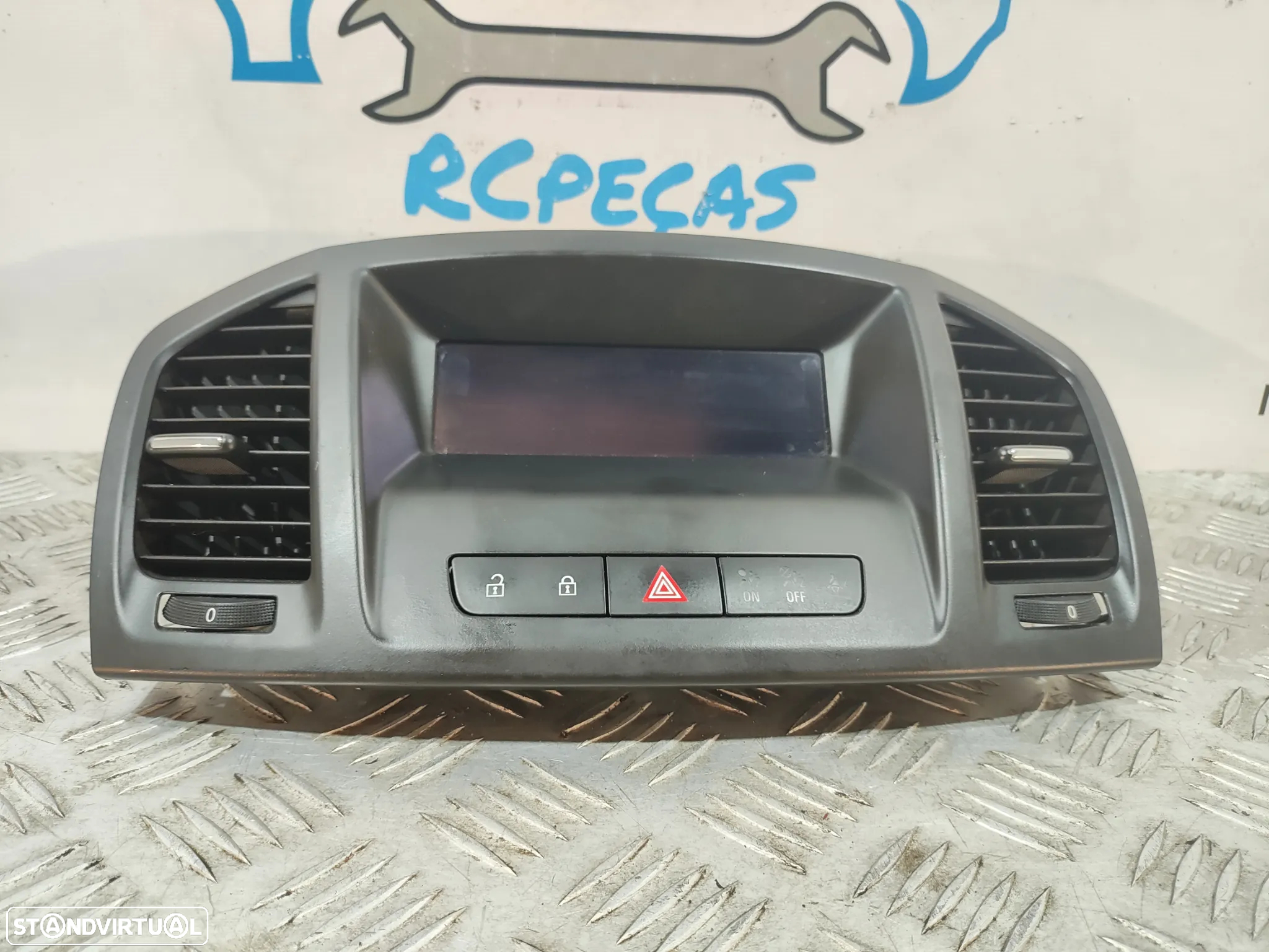DISPLAY ECRA RADIO MULTIMEDIA MULTIFUNÇÕES OPEL INSIGNIA A G09 12844841G A2C53363871 - 2