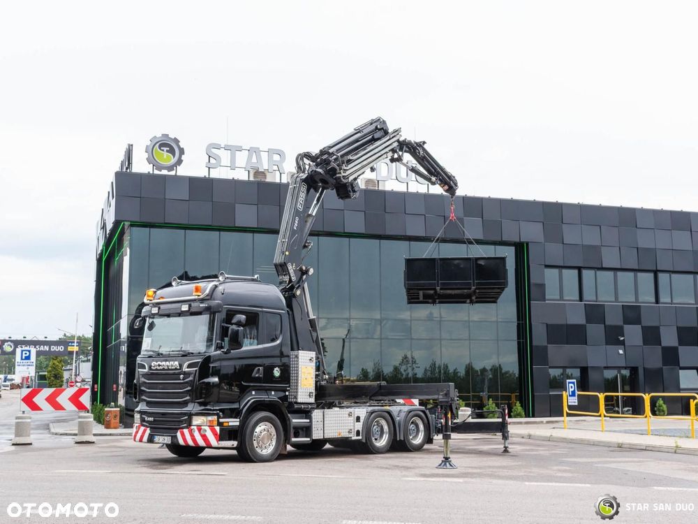 Scania R480 6x4 FASSI F660RA.2.26 HE-DYNAMIC HDS Żuraw Fly Jib Siodło - 7