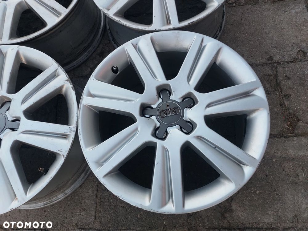 AUDI A4 B8 FELGI ALUMINIOWE R17 7.5J ET45 5X112 ORYGINAŁ PROSTE! - 5