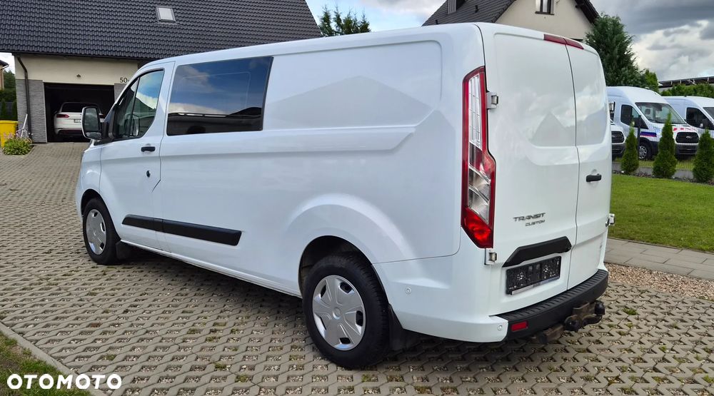 Ford Transit Custom L2H1 Brygadówka 6 osobowy 2.0d 170KM NAVI KAMERA - 39