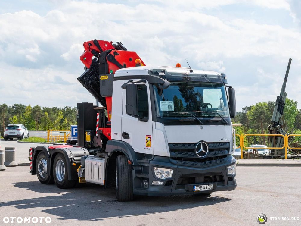 Mercedes-Benz ANTOS 2543 6x2 Palfinger PK 42002 SH HDS Żuraw Ciągnik - 12