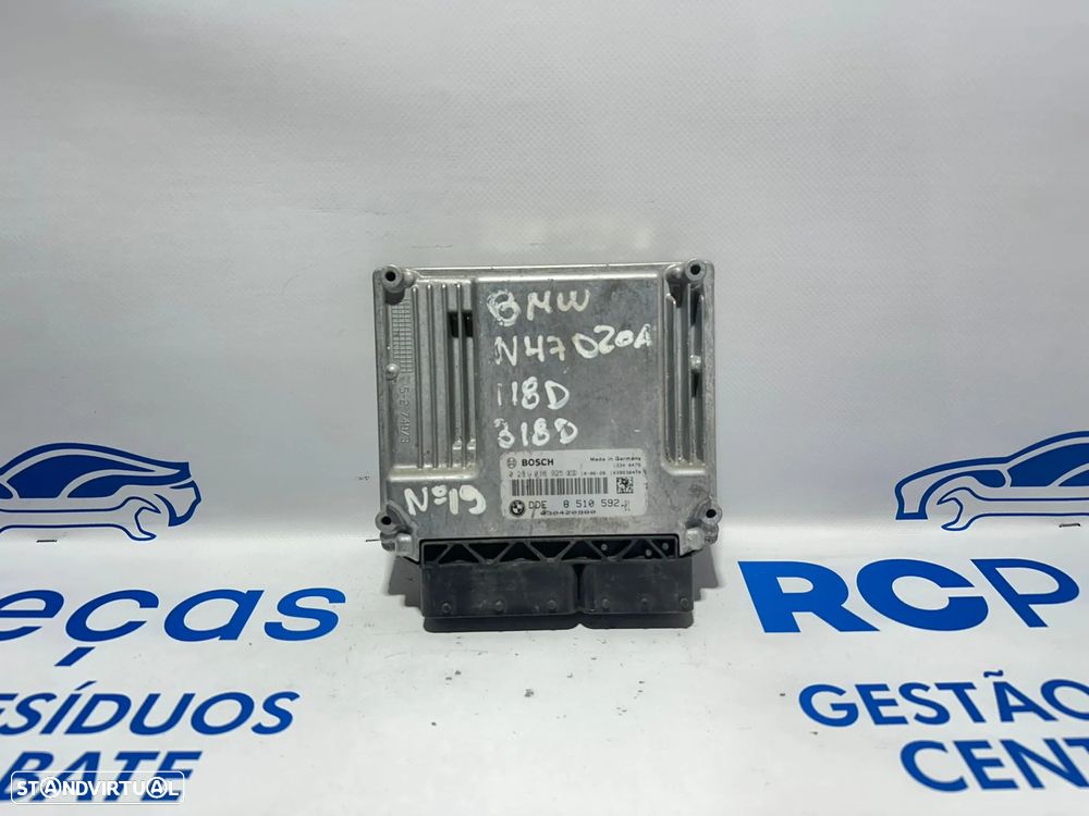 .CENTRALINA ECU MOTOR BMW E90 16V 177CV N47D20A 80966762 0281016925 DDE851059201 DDE8510592 8510592 030420980 SERIE 3 E90 E91 SERIE 1 E87 E81 118D X1 E84 18D N47D20A - 1