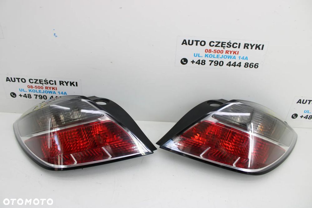 Opel Astra H GTC Lampa Tył Hella - 2