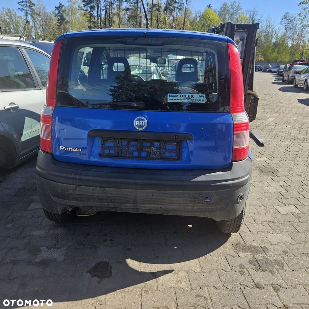 Klapa bagażnika /  FIAT PANDA VAN (2005r) 1,1 B 40 kW / 54 KM (kod lak: 734/A) - 1