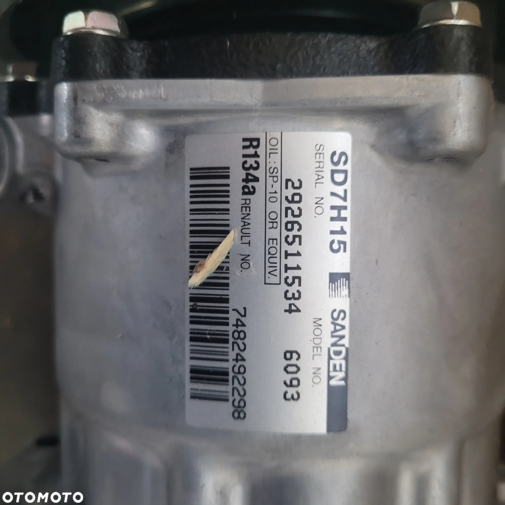 POMPA KLIMATYZACJI RENAULT RANGE T GAMA ORYGINAŁ NOWA CHWALIM116 7482492298 - 5
