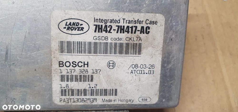 Moduł sterownik reduktora Land Rover Discovery III 7H42-7H417-AC - 4
