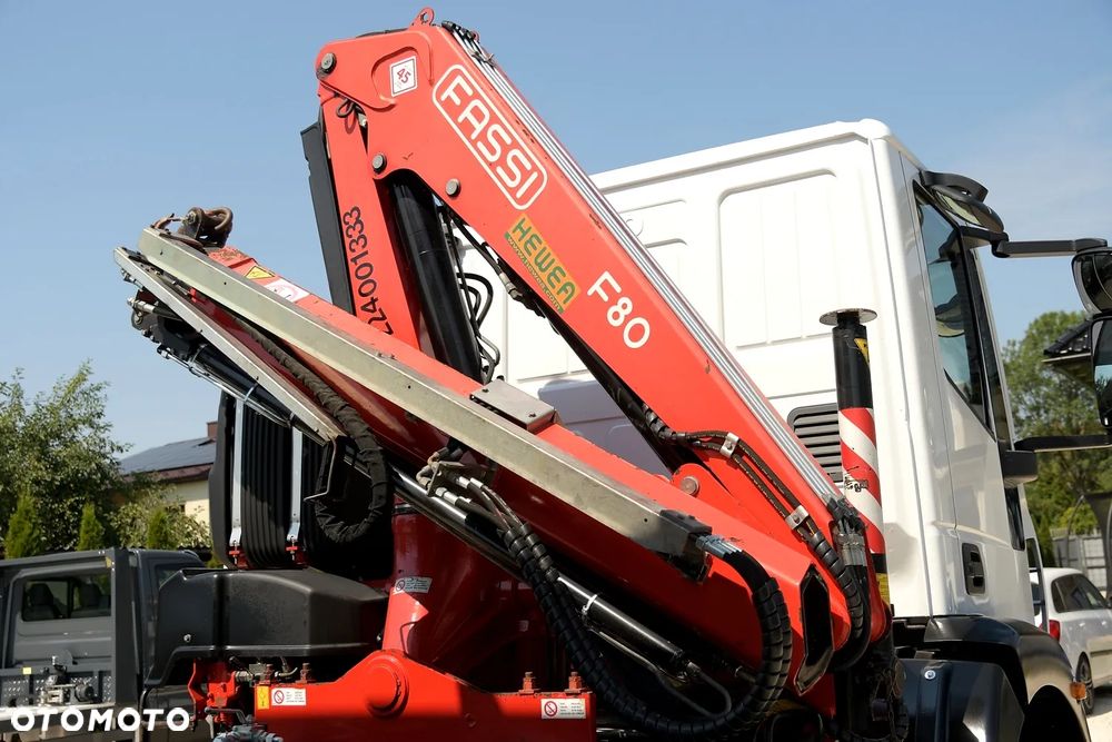 Iveco EUROCARGO 4x4 110E22 WYWROTKA 3-STRONNA+HDS FASSI F80*EURO 5 * IDEALNY STAN! - 31