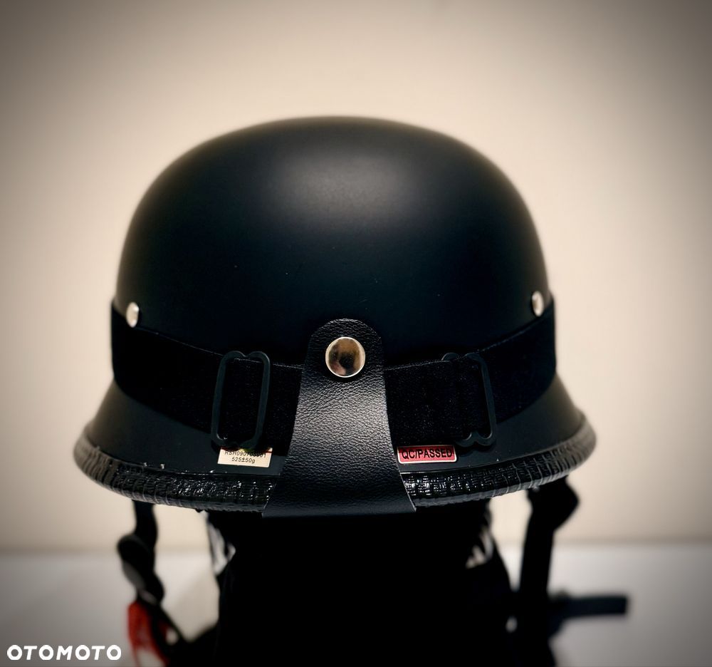 Kask czarny matowy german L - 6