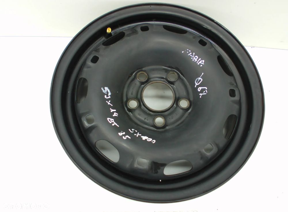 Skoda Felgi Felga stalowa 5Jx14 et35 4x100 - 2