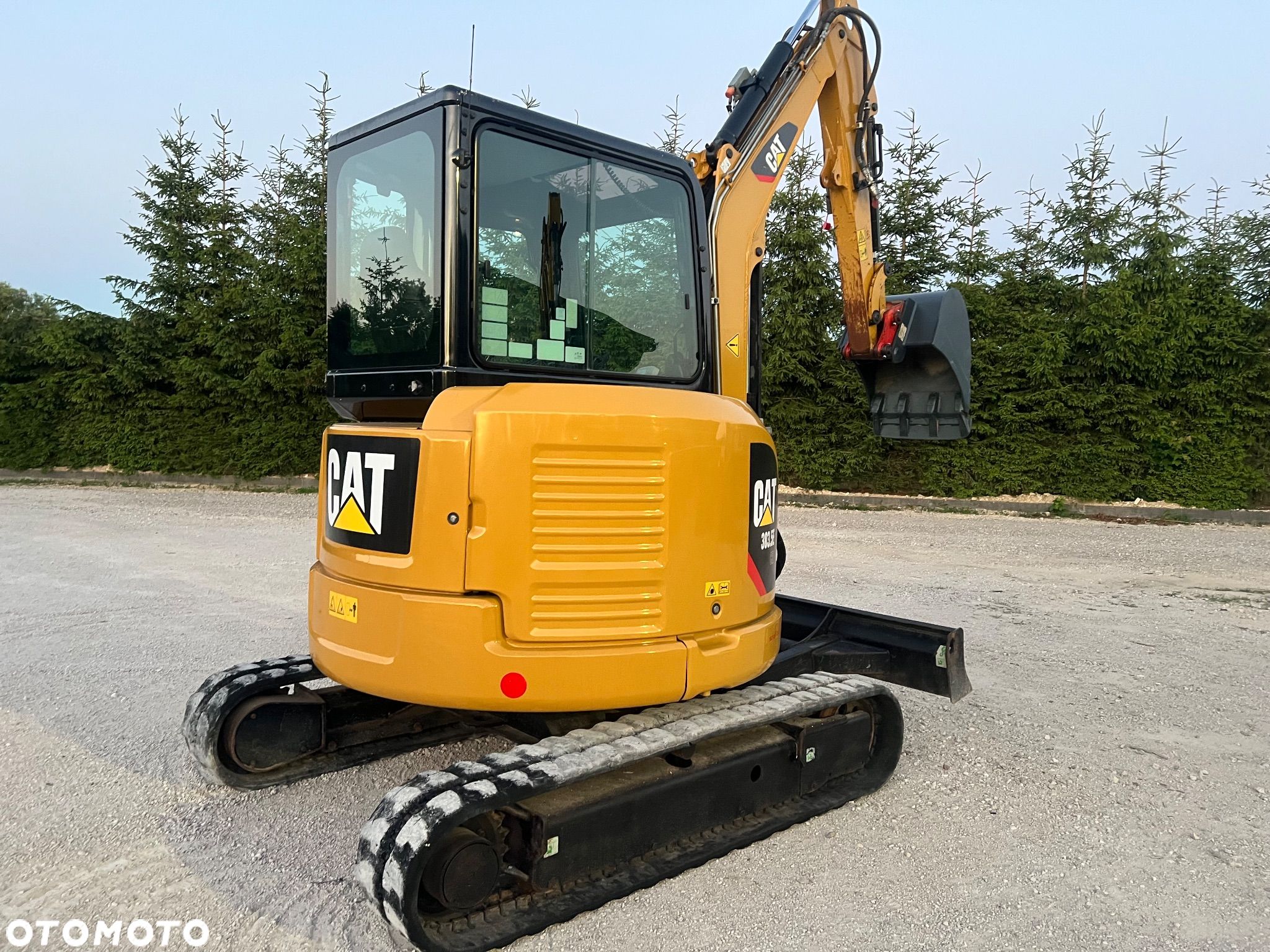 Caterpillar MINIKOPARKA CAT 303.5 E CR 2019r Catepillar 304 303 305 302,7 Bobcat e34 35 26 3x łyżka wiertnica grabie koparka mini gąsienicowa 3,5tony - 1