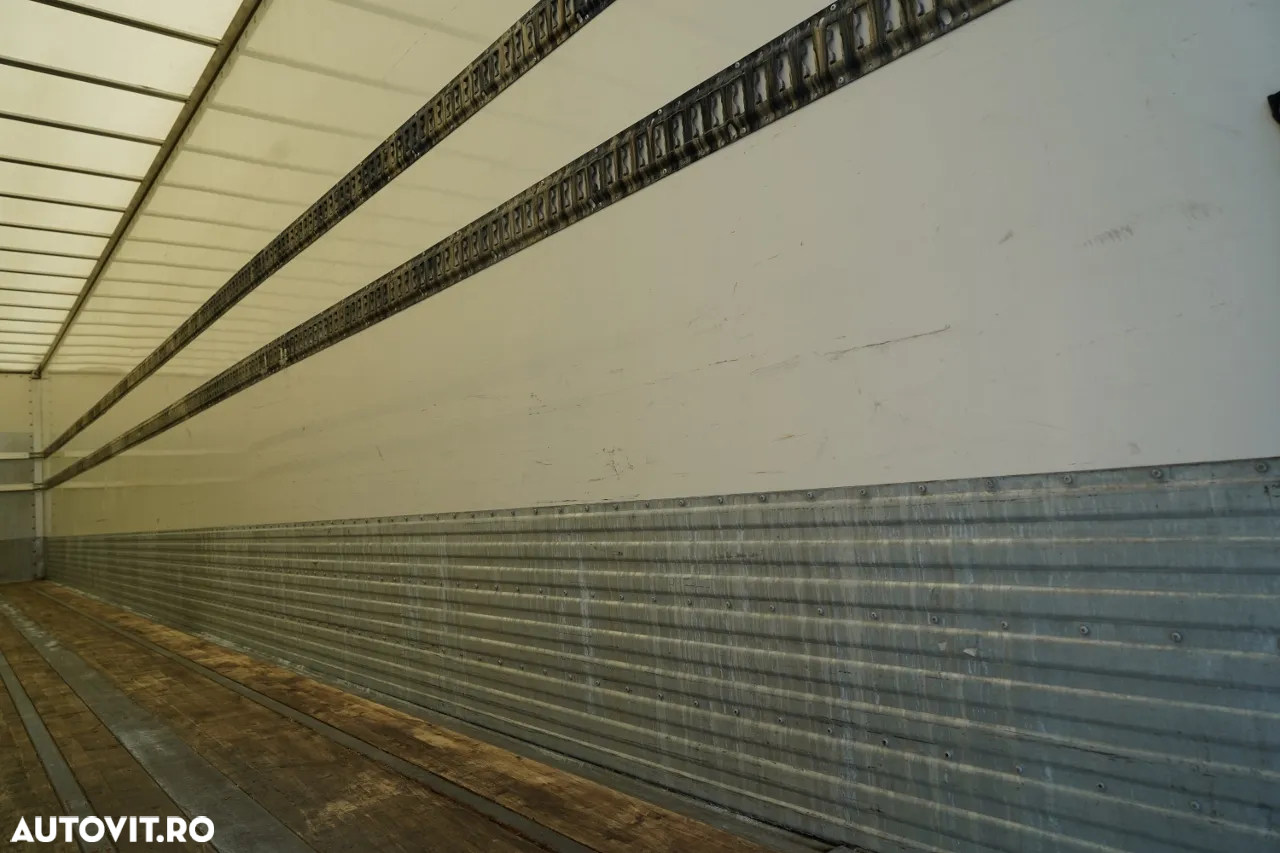 Fruehauf CONTAINER / KOFFER / 2 AXE / SAF / 2021 / PODEA FOARTE REZISTENTĂ: ȘINĂ - 17