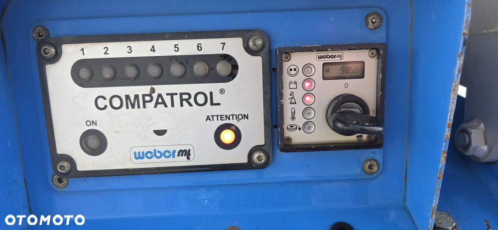 Zagęszczarka gruntu WEBER CR7 Hatz bomag wacker dpu 6555 - 7
