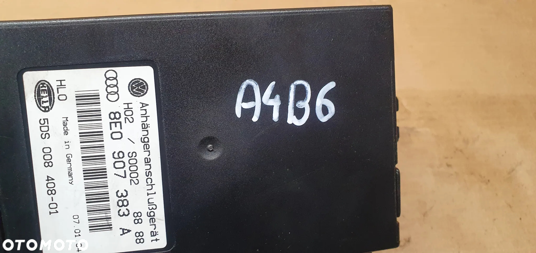 Moduł sterownik haka Audi A4 B6 8E0907383A - 5