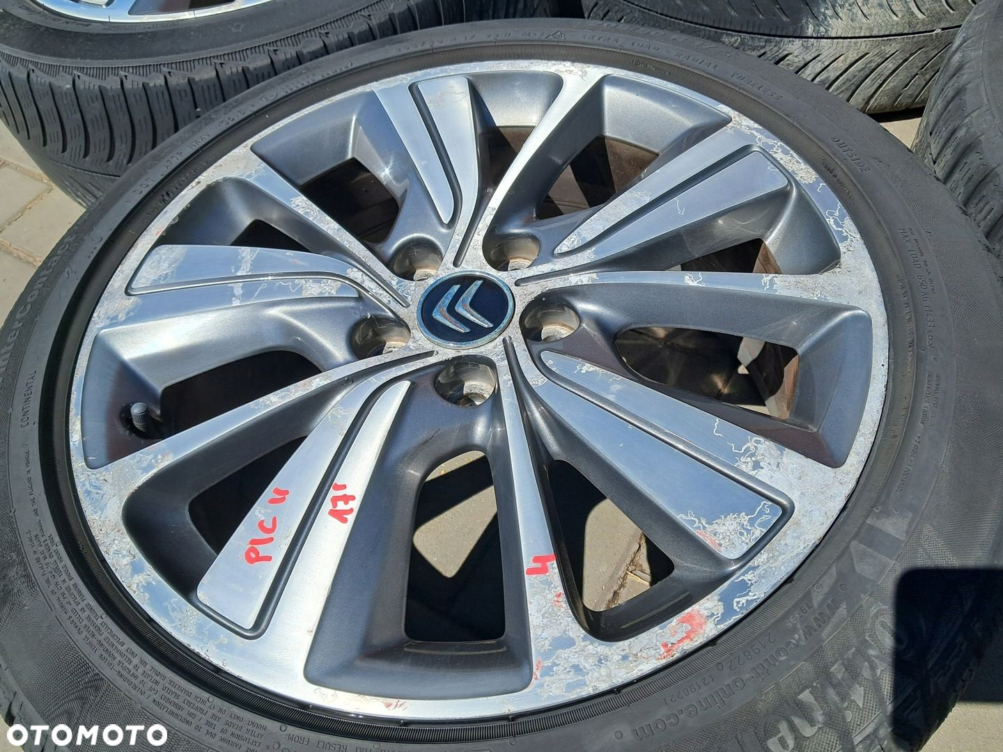 Citroen C4 Grand Picasso II Felgi aluminiowe 9677090377 7.0"x17" 5x108 ET50 - 15