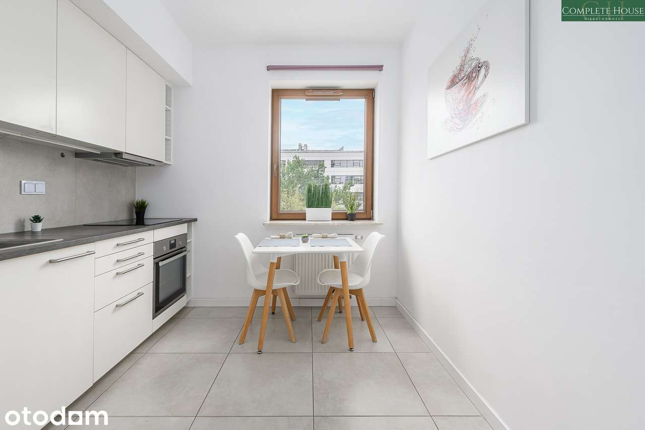 Jasny Apartament 49 m2 | Obok Westfield Mokotów | ul. Cybernetyki 4