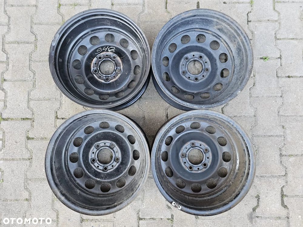 (S48) Felgi Stalowe 16'' BMW OE 1 E81 E82 E87 3 E36 E46 E90 5 E60 / 6,5Jx16 IS42 5x120 - 7